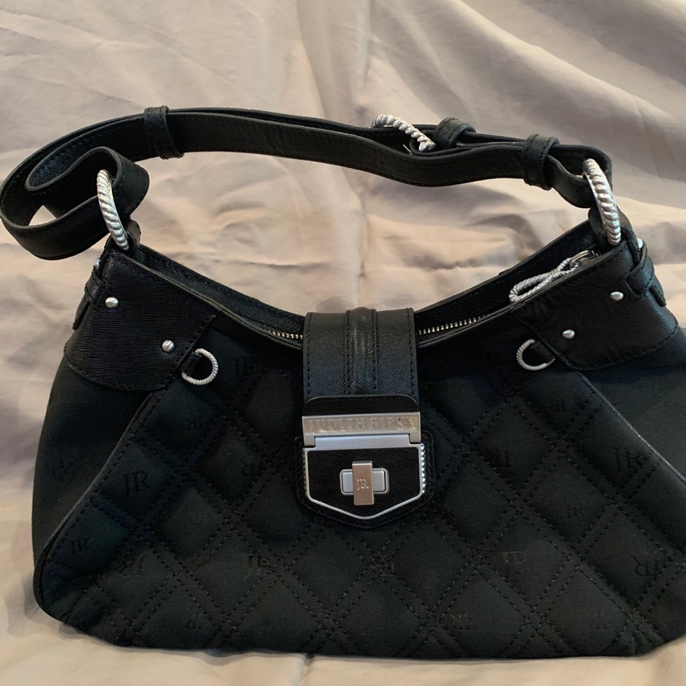 Judith Ripka Black Shoulder Bag - Like New